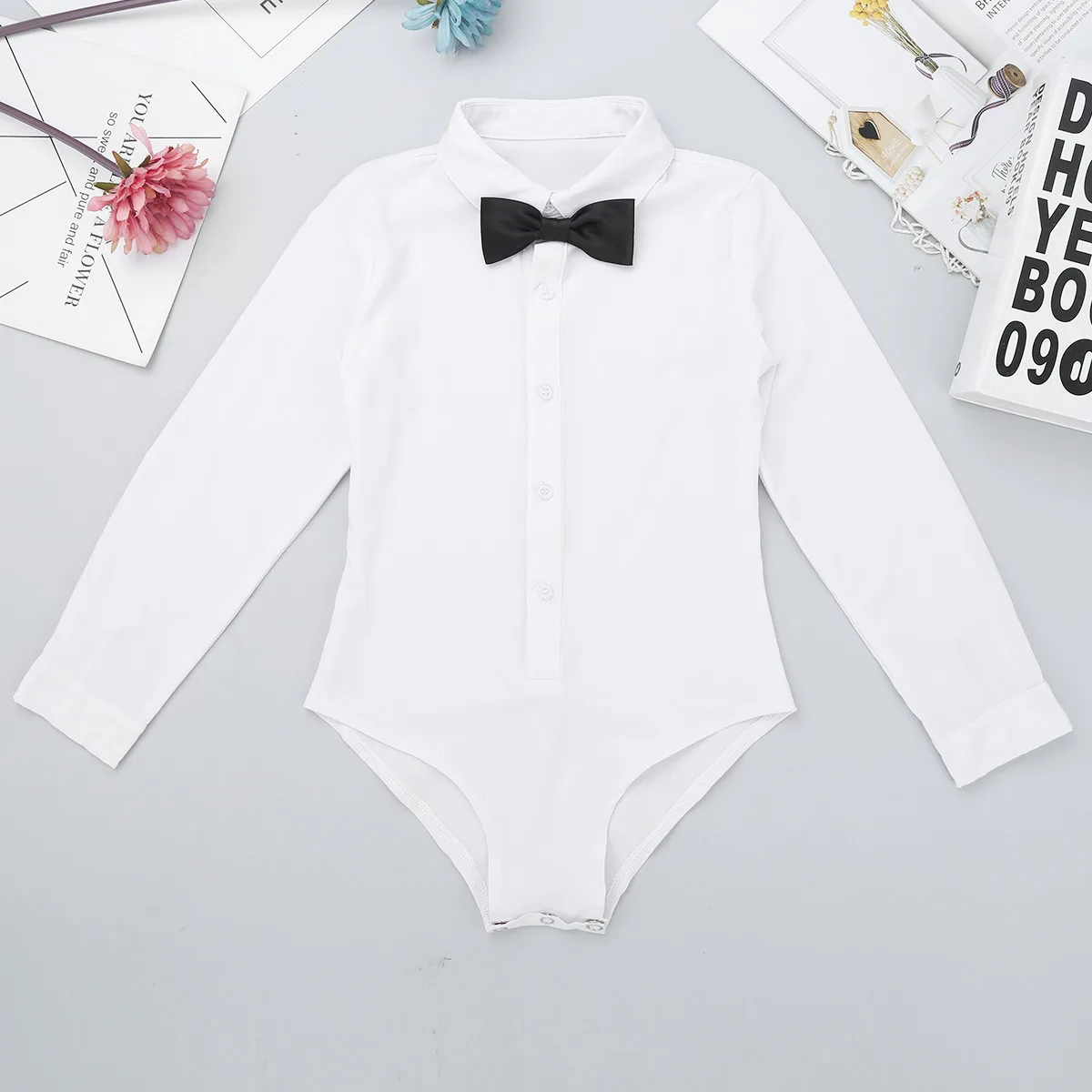 Latin Dance Shirt Bodysuit Top For Dancing Kids Boys Leotard Modern Ballroom Stage Dance Dress Teens Boy Ballet Costume Clothes