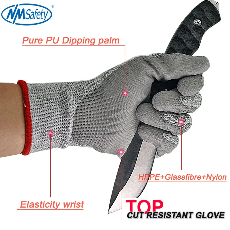 NMSafety SALE New Security Protection Working Protective Cut-Resistant Anti Slip Safety Glove