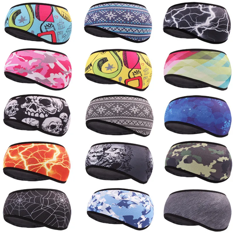 New Style Winter Ear Warmer Headband Unisex Fashion Trend Fleece Hairband Earband Stretchy Headbands Earmuffs Hair Band Cap Men