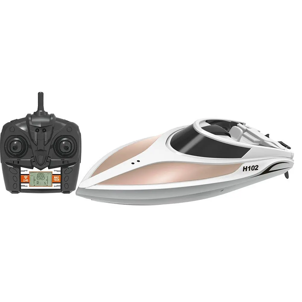 

TKKJ H102 RC Speedboat 2.4G 4-channel RC Boat Automatical Overturn Children Electric Remote Control Boat Toy RC Racing Boat RTR