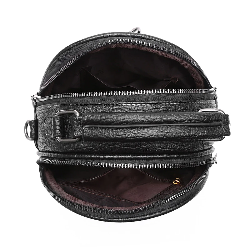 High Quality solid PU Leather Women Bag Ladies Crossbody Messenger Shoulder Bags Vintage Handbags kitten ornaments