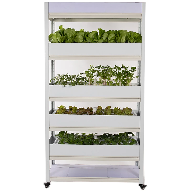 Intelligent Vegetable Growing Machine Household Hydroponic Equipment Soilless Cultivation Plant Box Automation Multi-layer Rack