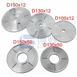 Aluminum Mounting plate,Aluminum fitting/base, for glass polishing wheels or felt wheels,glass edging/bevelling machine