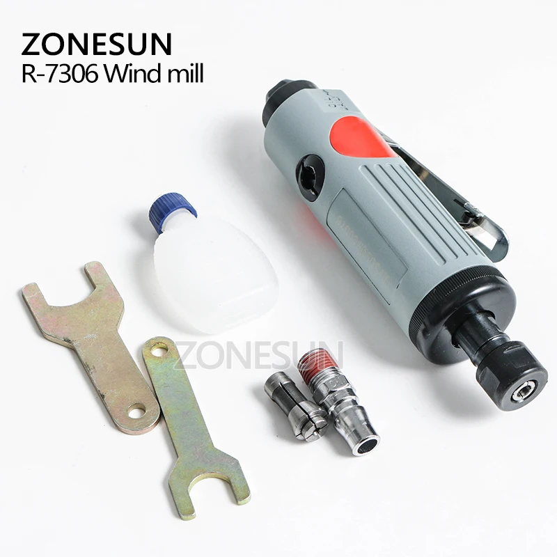 Zonesun R-7306 pneumatische Matrizen schleifer Luft schleifer Schleif mühle Gravur Werkzeug Polier maschine für pneumatische Werkzeuge