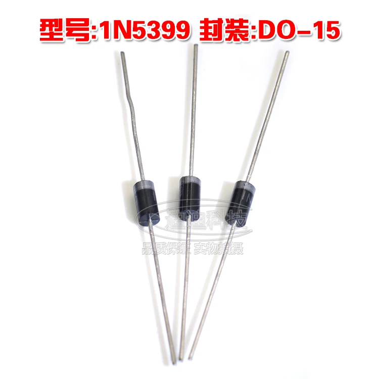 New 1N5399 DO-15 Rectifier Diode Output 1000V 1.5A 5399 do-15 Straight