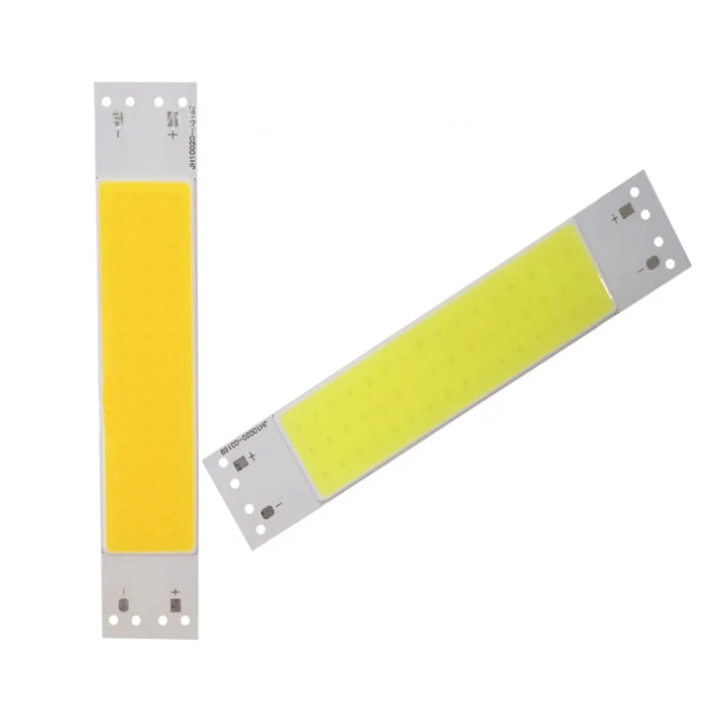 120*20mm LED COB Strip module Light Source Lamp 500mA 9-11V DC 5W Chip LED Bulb Warm White 2700K Cold White 6000K