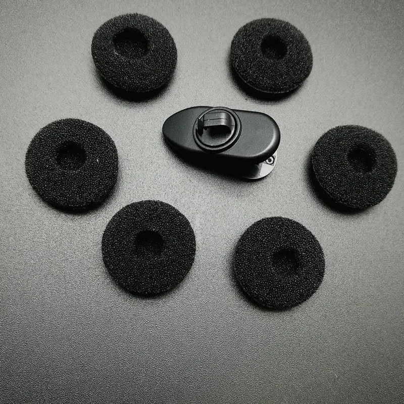 New Black 24pcs Soft Replacement Earphone Ear Pads Bud Foam Earbud Cover For Earphones headphones Headset Accessories