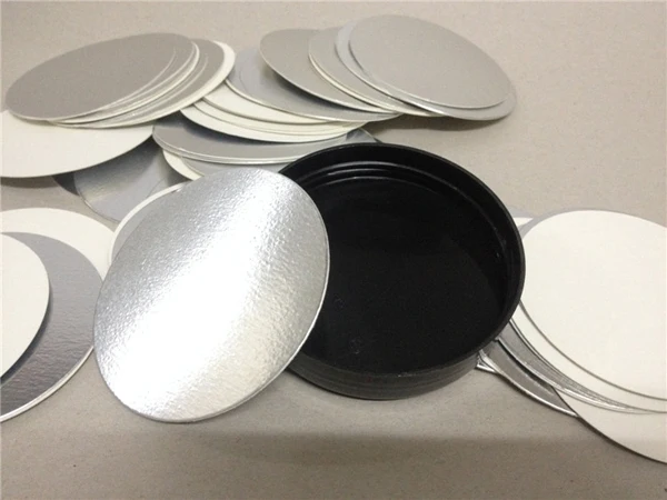 

200pcs 31mm/32mm/33mm/34mm/35mm PET/ PE/PP/ HDPE/Glass/Acrylic ,Aluminum foil seal ! medical grade Aluminum foil gasket!