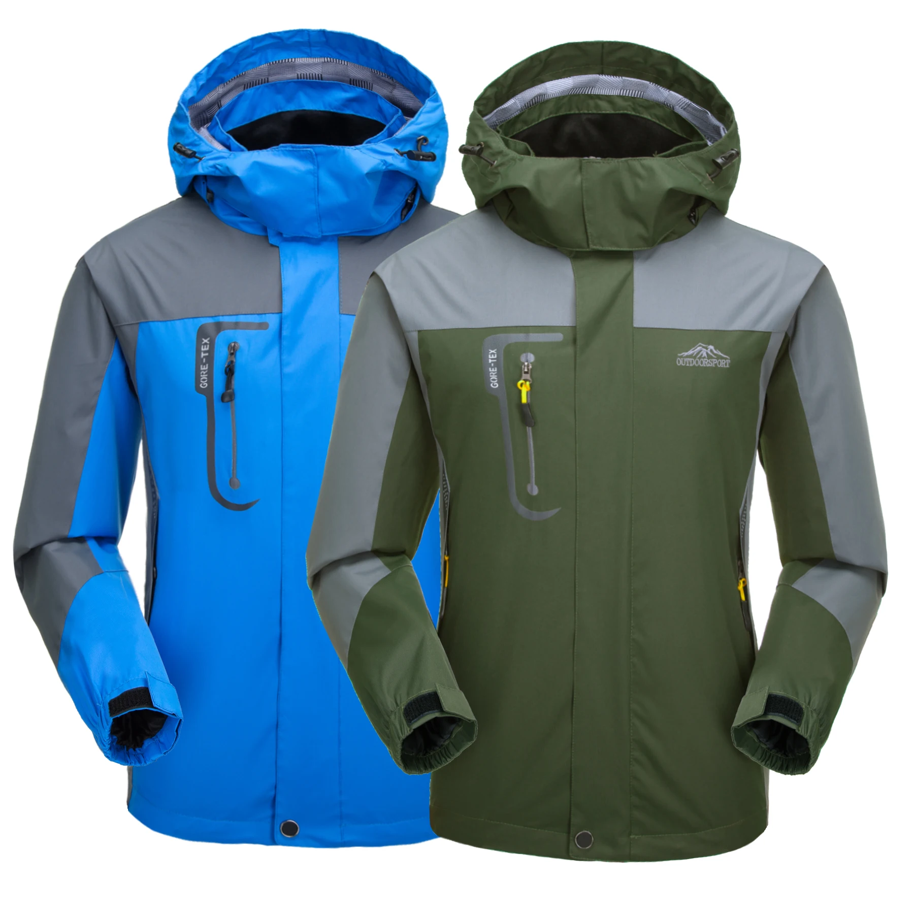 Men Outdoor Camping Hiking Climbing Jacket Coat Top Outwear Windbreaker Sports Apparel Tracksuit Sweater Athletic Blazers