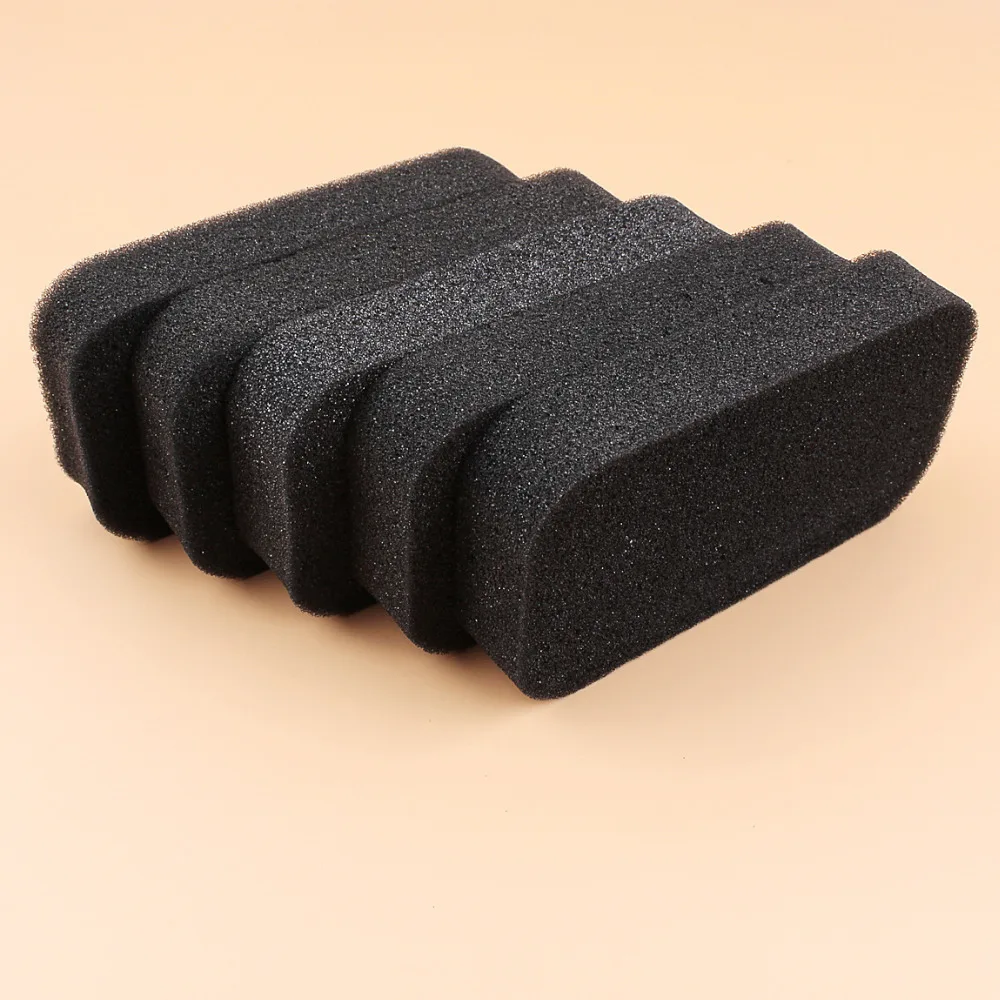 5Pcs/lot Air Filter Foam For HONDA GX200 GX160 GX 200 160 168F 5KW-6.5KW Small Engine Motor Petrol Generator Spares