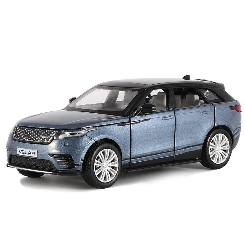 Hot Selling 1:32 Velar Off-Road Alloy Model,Simulating Die-cast Metal Sound and Light Back to Luxury SUV Model,Free Shipping