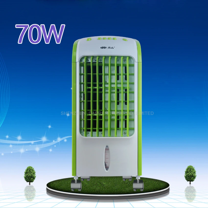 1PC 70W pompa di aria Elettrica-condizionata ventilatore condizionata ventilatore singolo fredda tipo di umidificazione dell'aria ventola di raffreddamento
