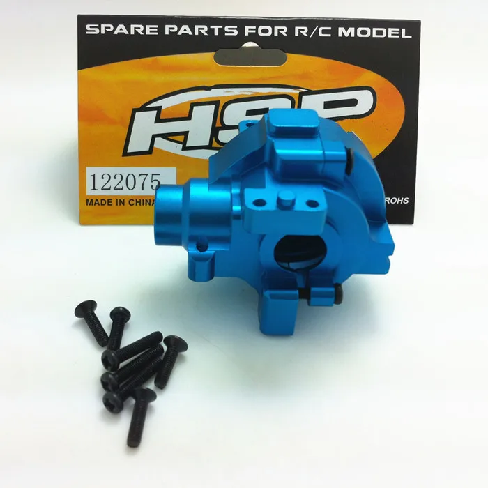 

122075 Alum Gear Box HSP 1/10th Nitro Car Upgrade Parts