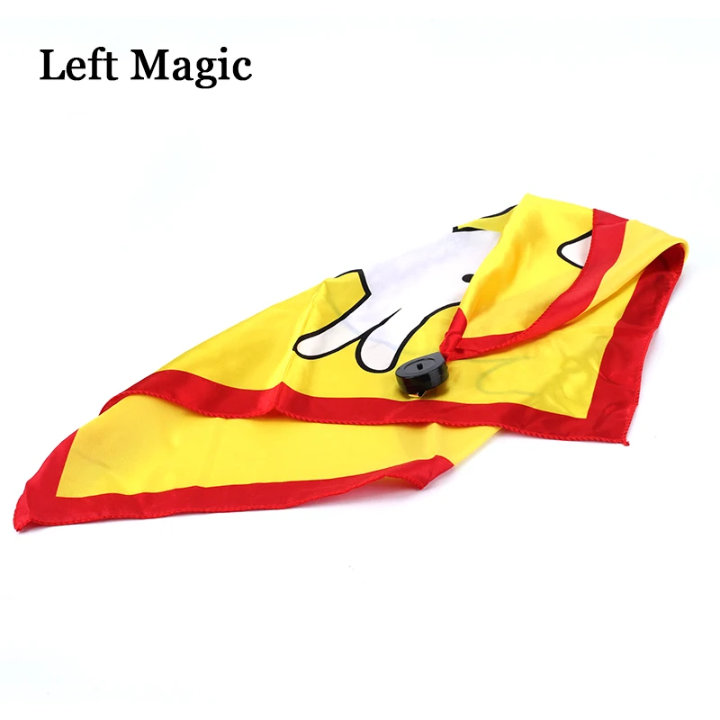 Magic Cloth Change Color Silk Scarf Rabbit To Duck Magic Tricks For Stage Close Up Magic Props Gift For Kid