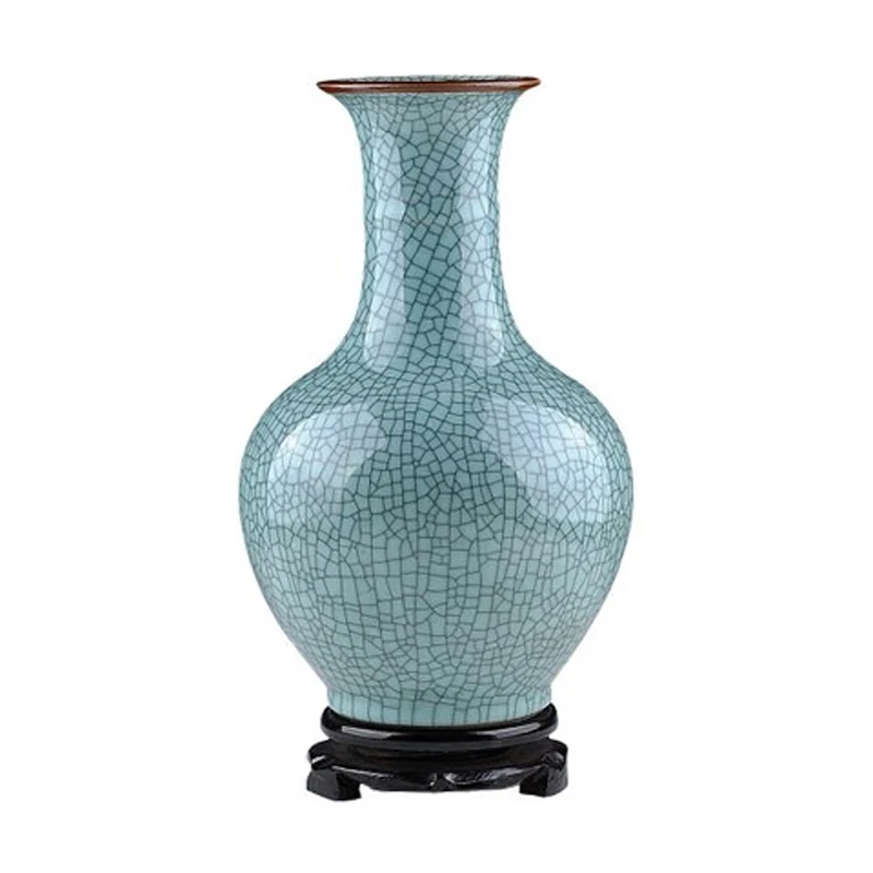 

New Classical ceramic Vase Imitation ancient kiln Hydroponics Flower organ container large vase floor vases Home decoration