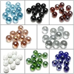 20 Pcs Marbles 16mm marbles glass balls decoration color nuggets toy pat music parent-child machine beads console game