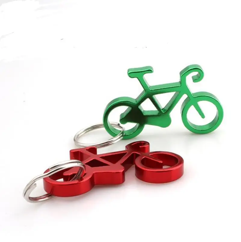 Bike Bottle Opener Bicycle Keychain Keyring Bottle Wine Beer Openers Kitchen Tools Random Color LX6190