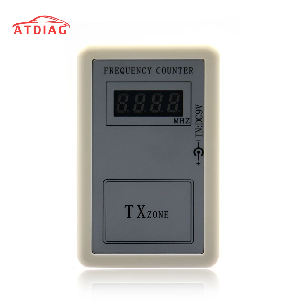 DC7.5-10V Frequency Counter Indicator Detector 250-450MHZ Cymometer Remote Control Transmitter Frequency Meter Scanner Wavemeter