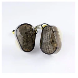 A Pair of Motorcycle LED Mount Flush Blinker Indicator Turn Signals Light for Kawasaki ZX6R 636 NINJA 2003 2004 2005 2006