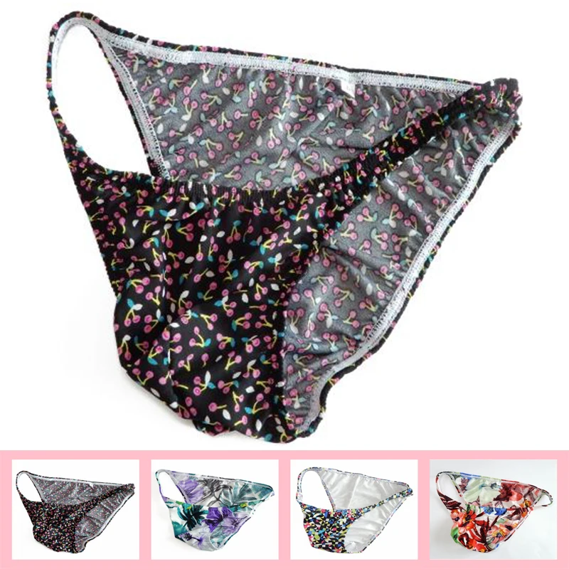 

Сексуальное мужское нижнее белье, брифы с выпуклым карманом, гладкие дышащие Трусы-стринги, нижнее белье с низкой посадкой для геев