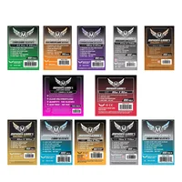 500 fundas para juegos de mesa MAYDAY, funda protectora para juegos de cartas, fundas protectoras transparentes para tarjetas