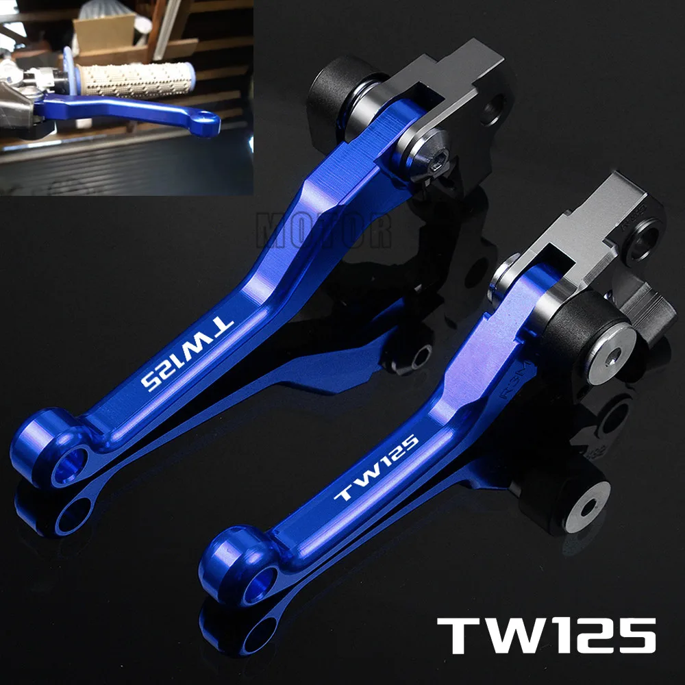 

For Yamaha TW125 TW 125 1999-2004 2000 2001 2002 2003 CNC Aluminum Motorcycle Dirt Pit Bike Motocross Pivot Brake Clutch Levers