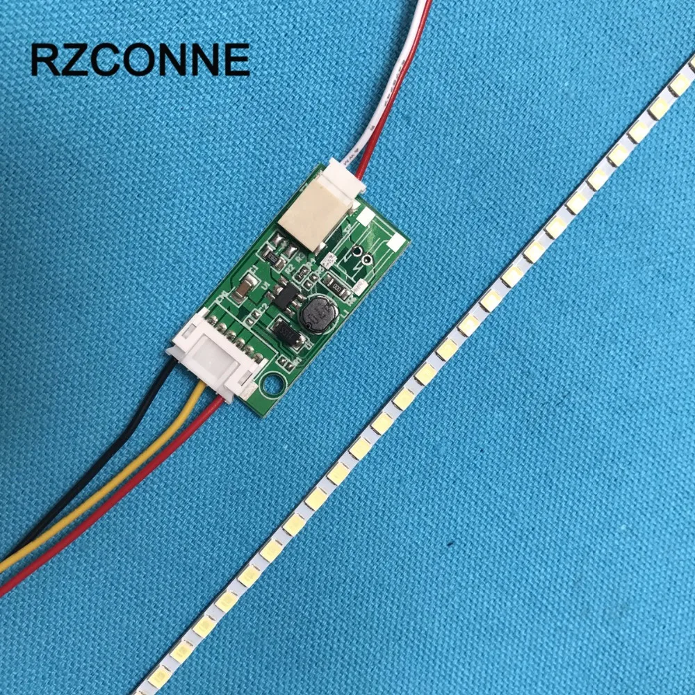LED podświetlacz zestaw aktualizować swój 15-26 "szeroki 17'' 19 ''20'' 22 ''24 cal ekran lcd ccfl na pojedynczy pasek LED + mini płytka