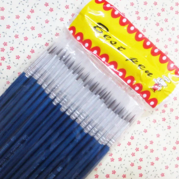 30Pcs/Set Fine Hand-painted Thin Hook Line Pen blue Baton Drawing Art Pen Paint Brush Art Supplies Nylon Brush Painting Pen