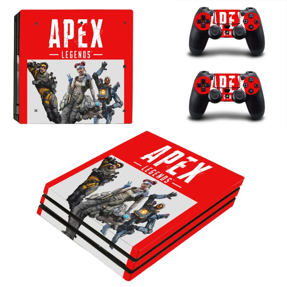 Autocollant de peau de jeu APEX legend, pour Console Sony PlayStation 4 Pro et contrôleur de PS4 Pro