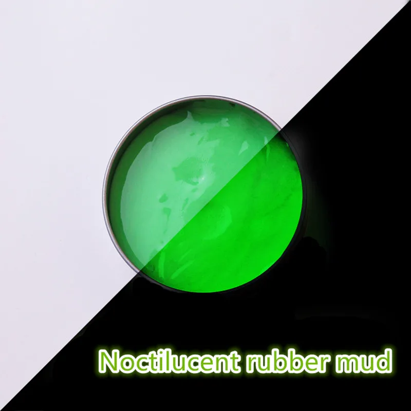 Noctilucent Rubber Crystal Light Clay Mud Baby Modeling Clay Air Drying Play Slime Nontoxic Creative Decompression Toy A077