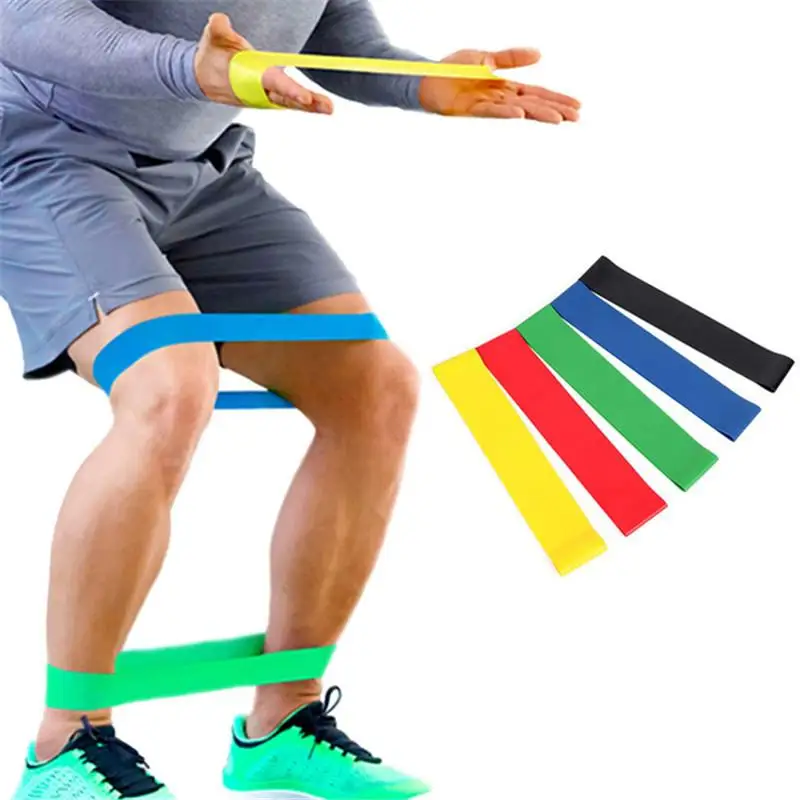 

2019 Yoga Resistance Bands 600*76 Latex Fitness Sports Strength Training Bands Gym Squat Elastic Excercise Bands Black red
