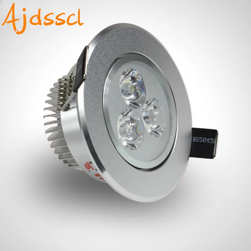 LED 통 매립형 SOPT 뜨거운 판매 6W 9W 12W 15W 21W AC220V LED 천장 통 밝기 조절 led 통, 스포트라이트 천장 조명