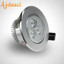 LED downlight Einbau scheinwerfer Heißer Verkauf 6 W 9 W 12 W 15 W 21 W AC220V Led-deckeneinbauleuchte dimmbare led Downlight LED Spot Licht