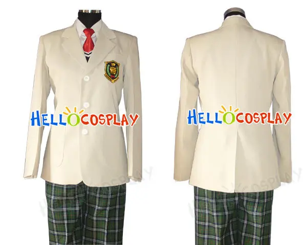 

Japanese Anime Outfit Prince of HYOTEI costume School Boy Uniform H008