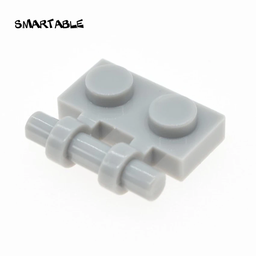 Smartable Plate Special 1 x 2 Side Handle Building Blocks Parts Toys For Kids Compatible 2540 80pcs/lot