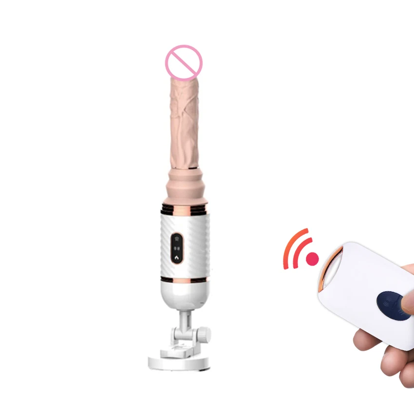 

Automatic Wireless Remote Control Telescopic Dildo Vibrators for Women Masturbation Pumping Gun Sex Toys for Woman Sex Machine