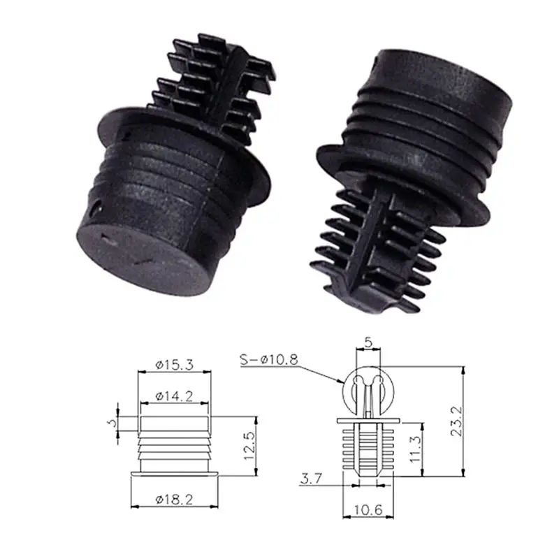 10Pair DIY Speaker Buckles ABS Plastic Speaker Grill Peg Ball Socket Fastener Screw Part for Speaker Accessories