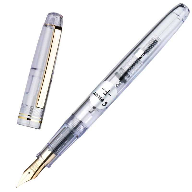 PILOT 78g 2018 transparent 78g+ 22k golden original Iridium  fountain pen students practice calligraphy ef f m nib ink cartridge