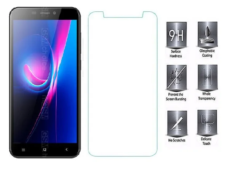 Tempered Glass Film for Oukitel  / C5 Pro / 5 inch Front Explosionproof LCD Screen Protector for Oukitel C5 C9 pelicula de vidro