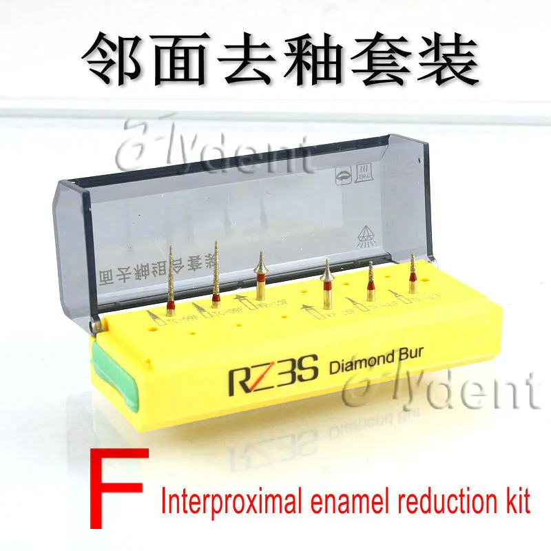 Diamond Bur Dental Clinic Tool Diamond Bur Kit Hot Sale Fg 1.6Mm Dental Materials Polishing Tools Tooth Preparation