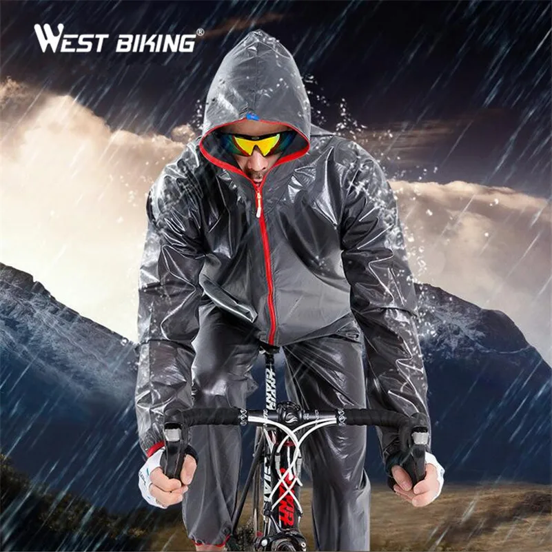 WEST BIKING Waterproof Windproof Cycling Wind Dust Jacket Mountain Bike Clothing Jersey Cycling Bicycle Raincoat For Women Men