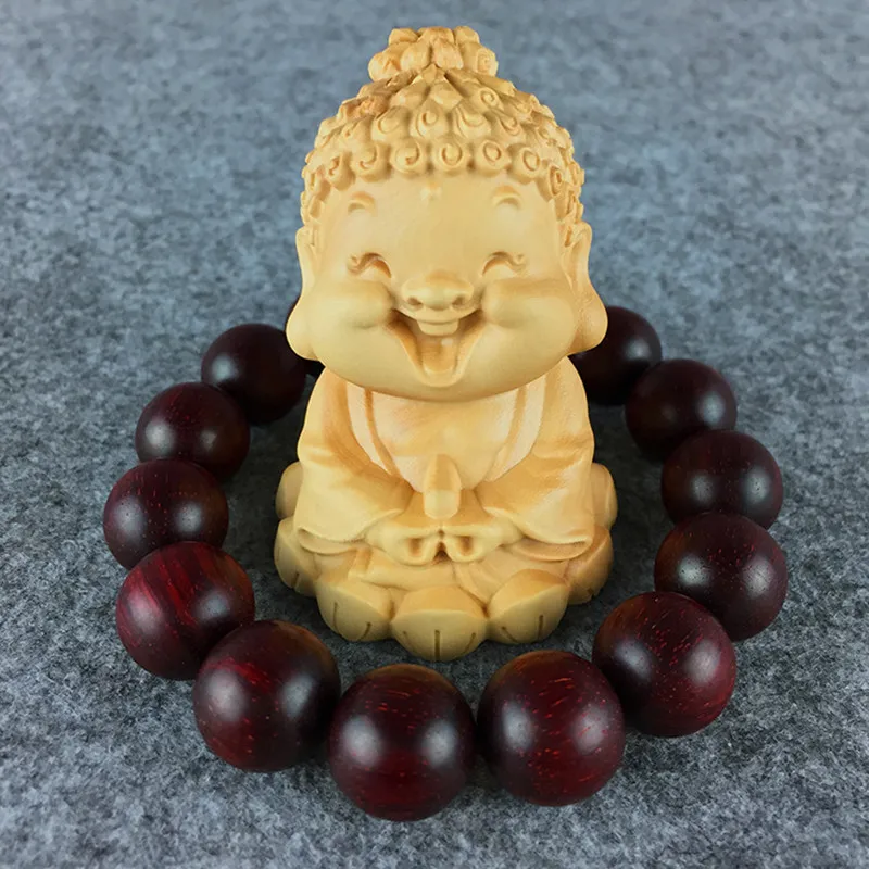 

Wholesale Boxwood Carving Wooden Buddhist Sakya Hand Pieces The Little Buddha Wooden Crafts Car Home Putting Decorations