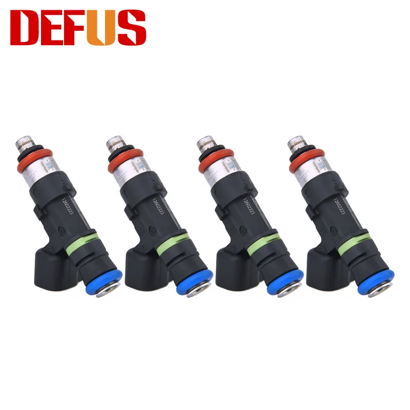 4pcs Nozzle Fuel Injector For Buick Enclave 3.6L V6 2007-2010 Saturn 0280158154 12602223 Car Engine Injectors Fuel Injection Kit