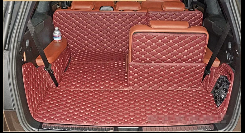 

Top quality,Special car trunk mats for Mercedes Benz GLS 350 7 seas 2019-2016 cargo liner mat boot carpets cover for GLS350 2018