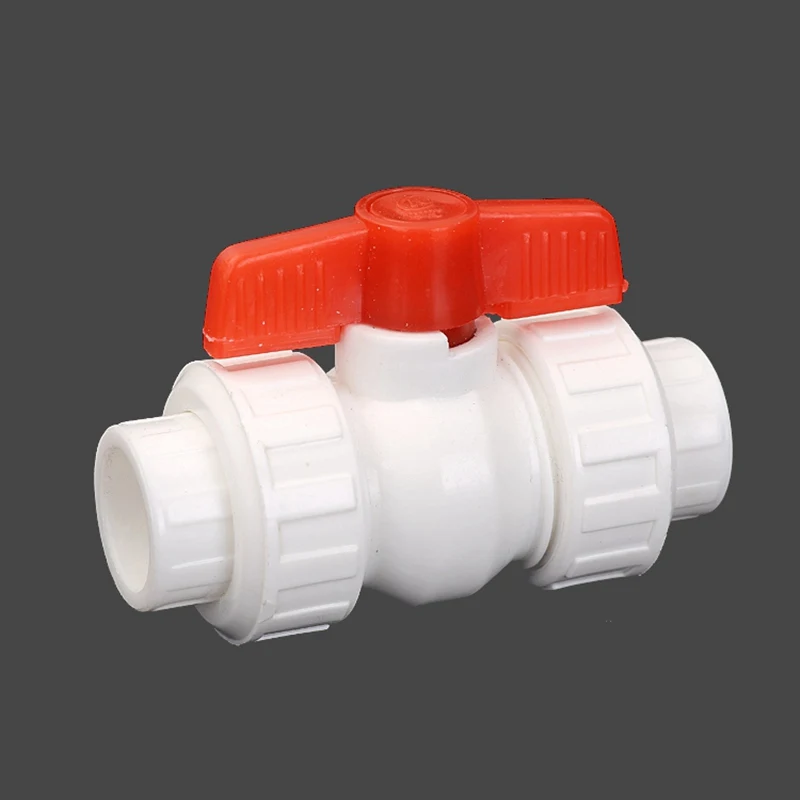 Inner Dia. 20mm 25mm 32mm PPR Ball Valve Double Union Connector Water Pipe Valve Connector Irrigation PPR Pipe Fittings