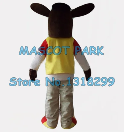 Mascotte cool young asino costume della mascotte formato adulto vendita calda cartoon asino tema anime costumi cosplay carnevale fancy dress