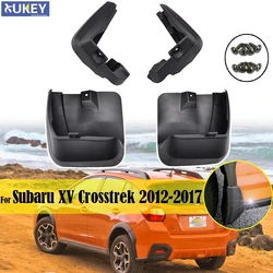 OE Styled Molded Car Mud Flaps For Subaru XV Crosstrek 2013 - 2017 Mudflaps Splash Guards Flap Mudguards 2014 2015 2016