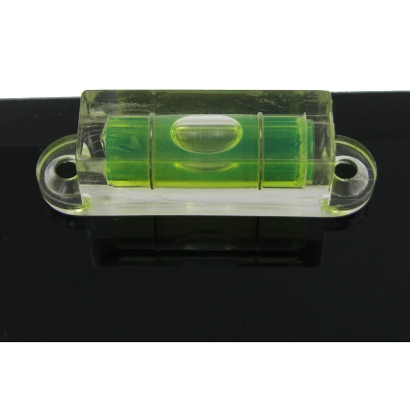 HACCURY Acrylic Square Level Bubble Mini Spirit Level Bubble with ears