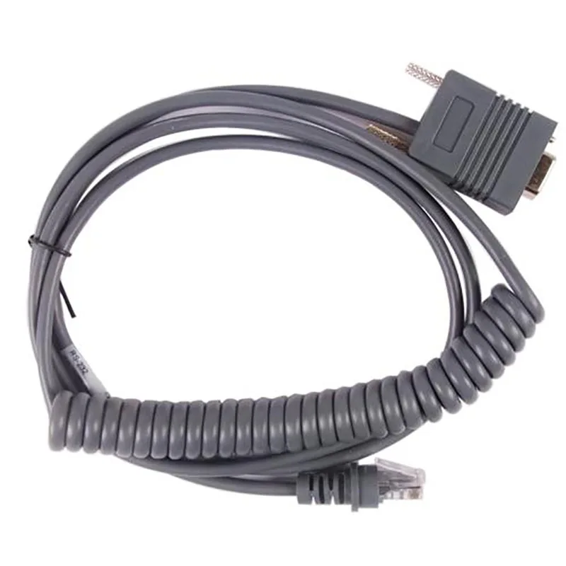 

3M Coiled Data Cable For Honeywell Metrologic MS7120 MS9540 MS5145 BarCode Scanners