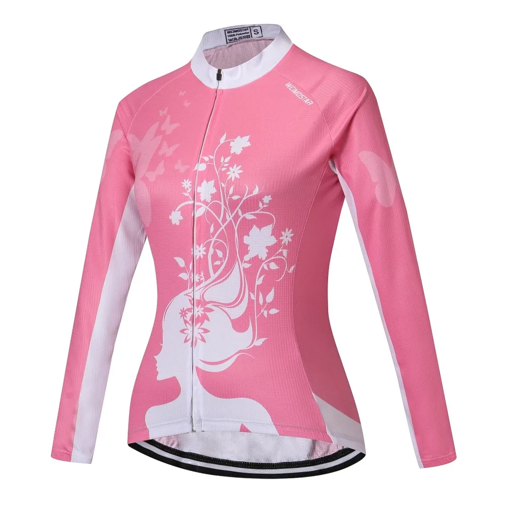 2023 Women Cycling Jerseys Long Sleeve Female MTB Top Bicycle Sportswear Clothing Bike Shirt Cycle Clothes Ropa Ciclismo Maillot